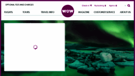 What Wowair.us website looked like in 2017 (6 years ago)