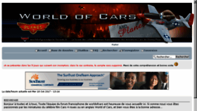 What Worldofcars-forum.fr website looked like in 2017 (6 years ago)