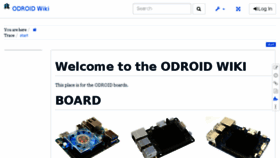 What Wiki.odroid.com website looked like in 2017 (6 years ago)