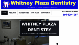What Whitneyplazadentistry.com website looked like in 2017 (6 years ago)