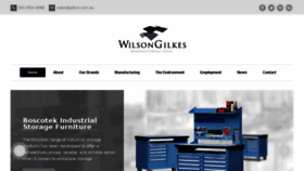 What Wilsongilkes.com.au website looked like in 2017 (6 years ago)