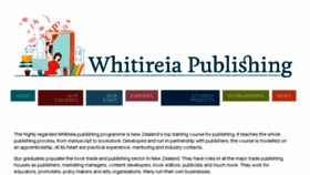 What Whitireiapublishing.co.nz website looked like in 2017 (6 years ago)