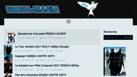 What Wawa-mania.xyz website looked like in 2017 (6 years ago)