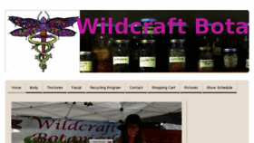 What Wildcraftbotanicals.com website looked like in 2017 (6 years ago)
