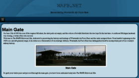 What Wafb.net website looked like in 2017 (6 years ago)