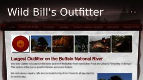 What Wildbillsoutfitter.com website looked like in 2017 (6 years ago)