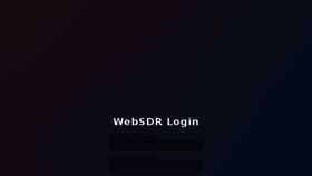 What Websdr-sv1hcc.no-ip.org website looked like in 2017 (6 years ago)
