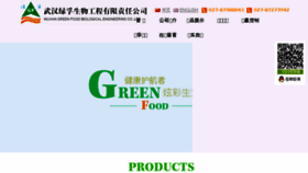 What Whgreenfood.com website looked like in 2017 (6 years ago)