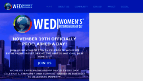 What Womenseday.org website looked like in 2017 (6 years ago)