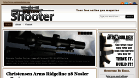 What Westernshooter.com website looked like in 2017 (6 years ago)