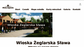 What Wioskazeglarska-slawa.pl website looked like in 2017 (6 years ago)