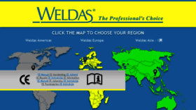 What Weldas.com website looked like in 2017 (6 years ago)