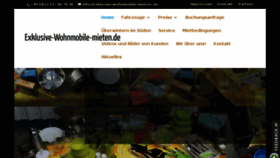 What Wordpress.exklusive-wohnmobile-mieten.de website looked like in 2017 (6 years ago)