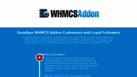 What Whmcsaddon.com website looked like in 2017 (6 years ago)