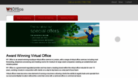 What W1office.com website looked like in 2017 (6 years ago)