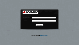 What Webmail.protelco.fr website looked like in 2017 (6 years ago)