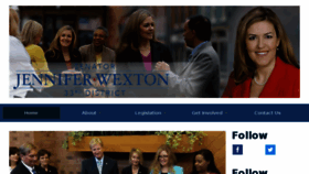 What Wextonforstatesenate.com website looked like in 2017 (6 years ago)