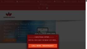 What Windexinfotech.in website looked like in 2017 (6 years ago)