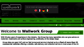 What Wallworkht.co.uk website looked like in 2017 (6 years ago)