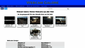 What Webcamgalore.at website looked like in 2017 (6 years ago)