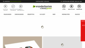 What Wunderkarten.de website looked like in 2017 (6 years ago)