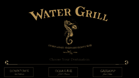 What Watergrill.com website looked like in 2017 (6 years ago)