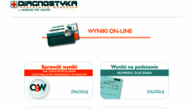 What Wyniki.diag.pl website looked like in 2017 (6 years ago)