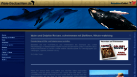 What Wale-beobachten.de website looked like in 2017 (6 years ago)