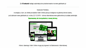 What Wnioski.getinonline.pl website looked like in 2018 (6 years ago)