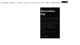 What Woonideebijl.nl website looked like in 2018 (6 years ago)