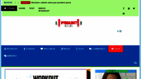 What Workout-italia.it website looked like in 2018 (6 years ago)
