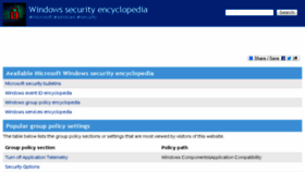What Windows-security.org website looked like in 2018 (6 years ago)