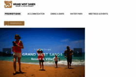 What West-sands-resort.com website looked like in 2018 (6 years ago)
