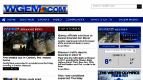 What Wgem.com website looked like in 2018 (6 years ago)