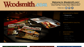 What Woodsmith.com website looked like in 2018 (6 years ago)