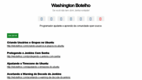 What Wbotelhos.com website looked like in 2018 (6 years ago)