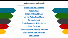 What Watchmovies-online.ch website looked like in 2018 (6 years ago)