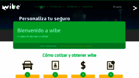 What Wibe.com website looked like in 2018 (6 years ago)