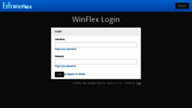 What Winflexweb.com website looked like in 2018 (6 years ago)