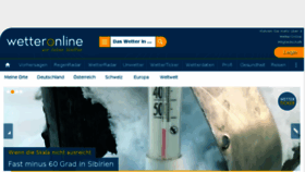 What Wetteronline.ch website looked like in 2018 (6 years ago)