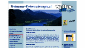 What Weissensee-ferienwohnung.at website looked like in 2018 (6 years ago)