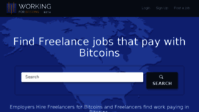 What Workingforbitcoins.com website looked like in 2018 (6 years ago)