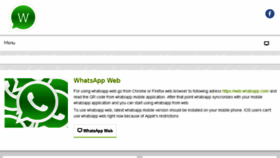 What Webwhatsup.com website looked like in 2018 (6 years ago)