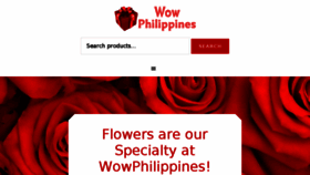 What Wowphilippines.com website looked like in 2018 (6 years ago)