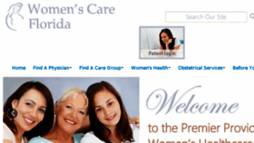 What Womenscarefl.com website looked like in 2018 (6 years ago)