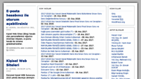 What Web.bilecik.edu.tr website looked like in 2018 (6 years ago)