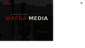 What Waframedia.com website looked like in 2018 (6 years ago)
