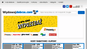 What Wydawajdobrze.com website looked like in 2018 (6 years ago)