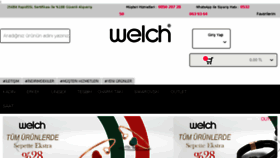 What Welchstore.com website looked like in 2018 (6 years ago)