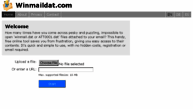 What Winmaildat.com website looked like in 2018 (6 years ago)